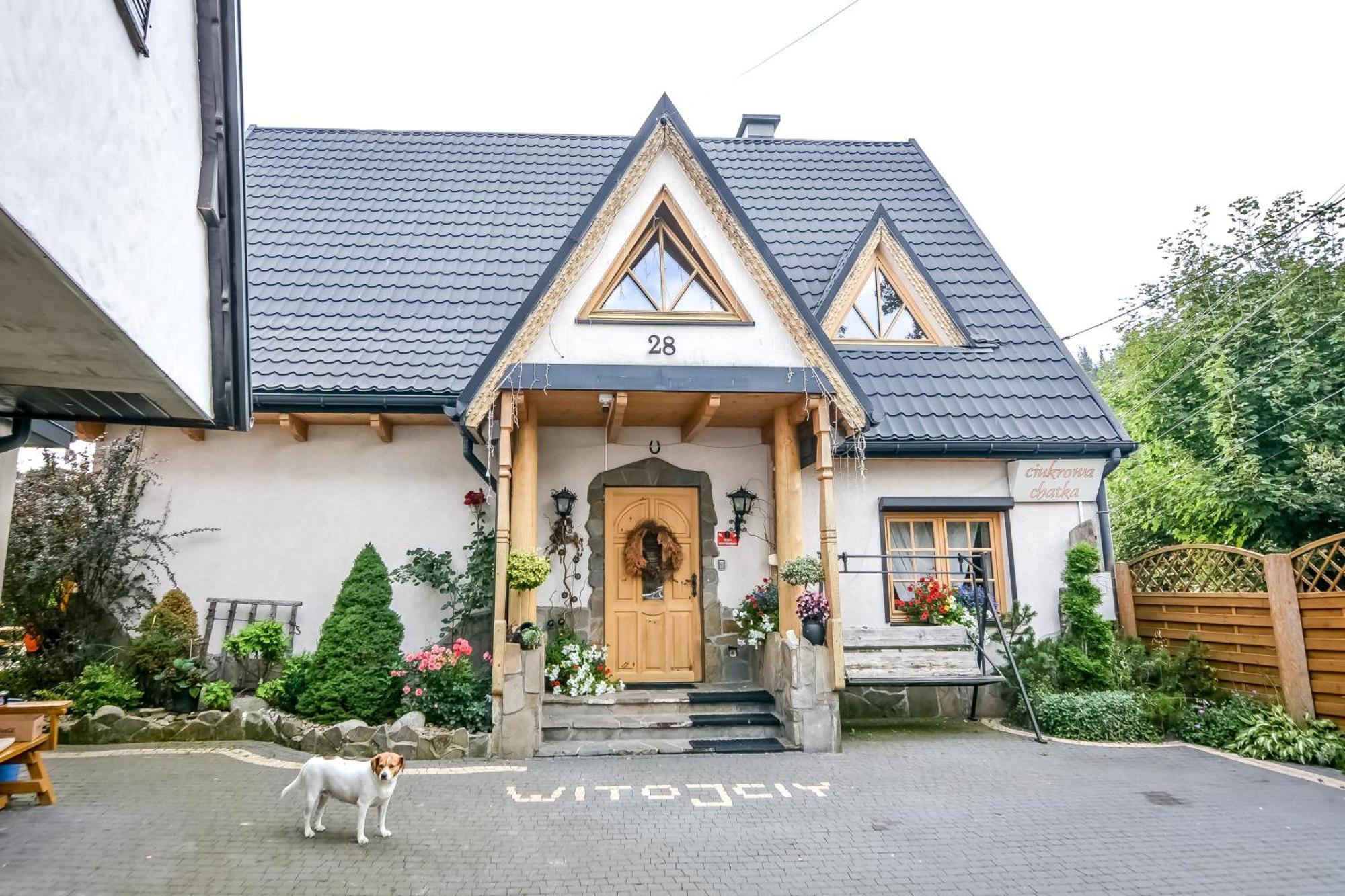 Ciukrowa Chatka Sauna & Jacuzzi 波罗宁 外观 照片